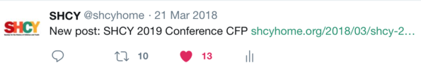 CFP Tweet