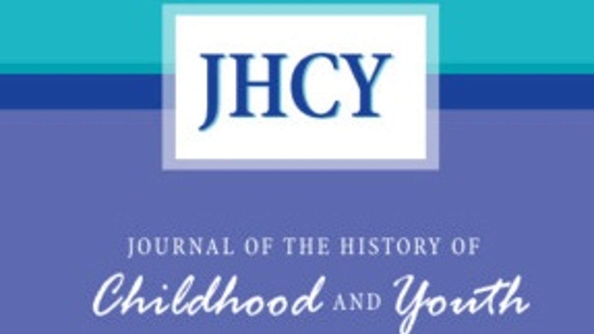 Call for Applications: JHCY Editorship